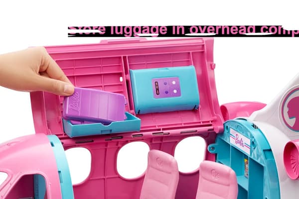 Barbie Dreamplane med docka Lekset multifärg
