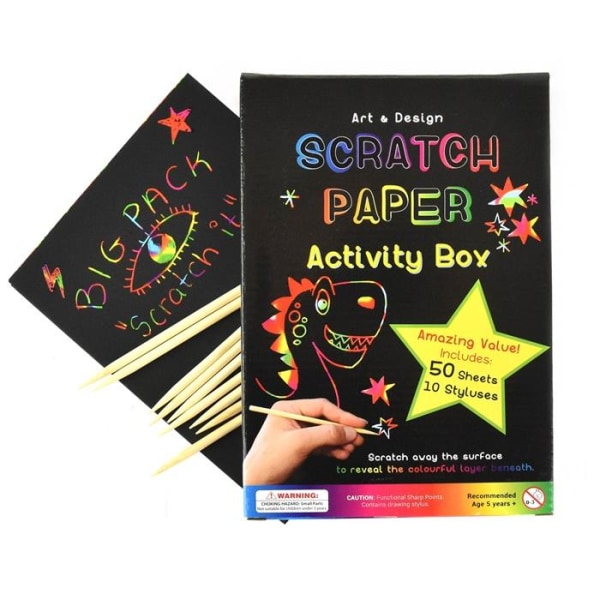 Scratch Paper Box 50 blad