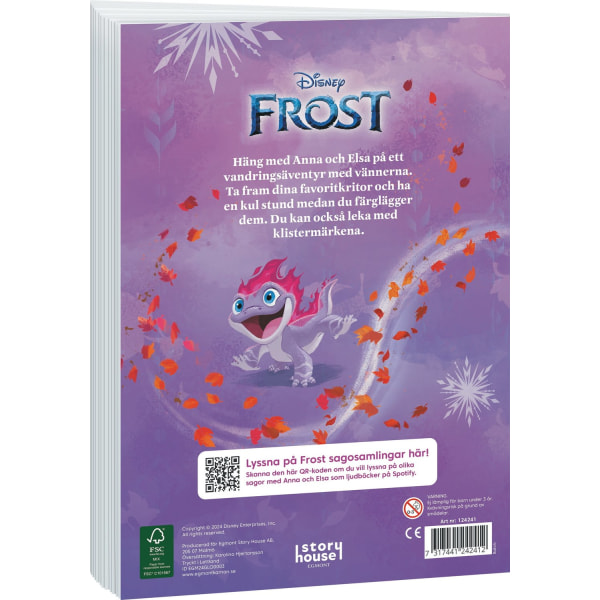 Disney Frost Målarbok