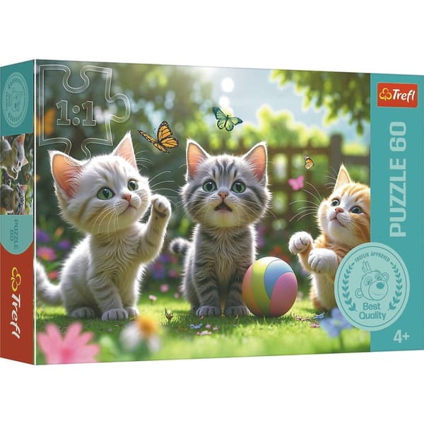 Trefl Kattungar Pussel 60 bitar multifärg