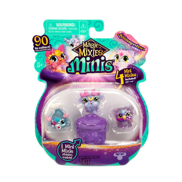 Magic Mixies Minis 4-pack Shimmerverse multifärg