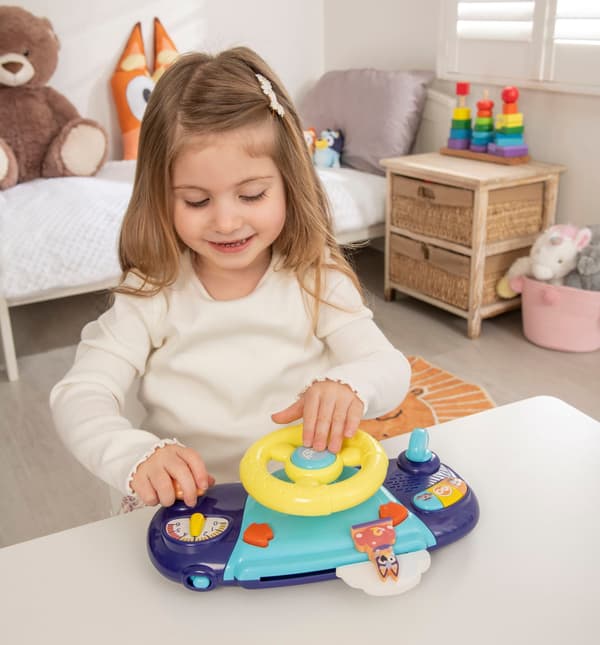 Bluey Aktivitetsratt multifärg