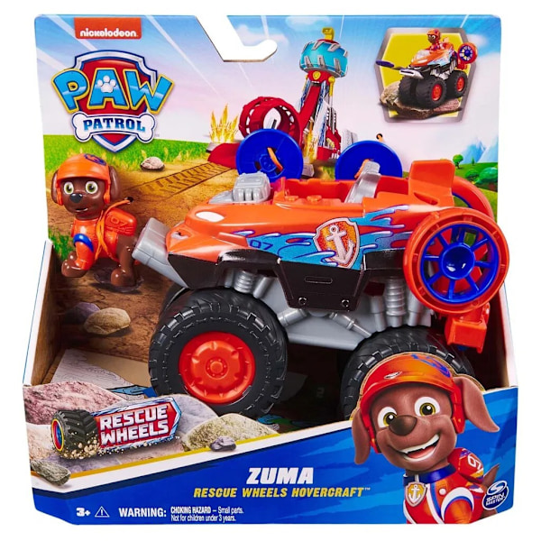 Paw Patrol Rescue Wheels Zuma Hovercraft multifärg