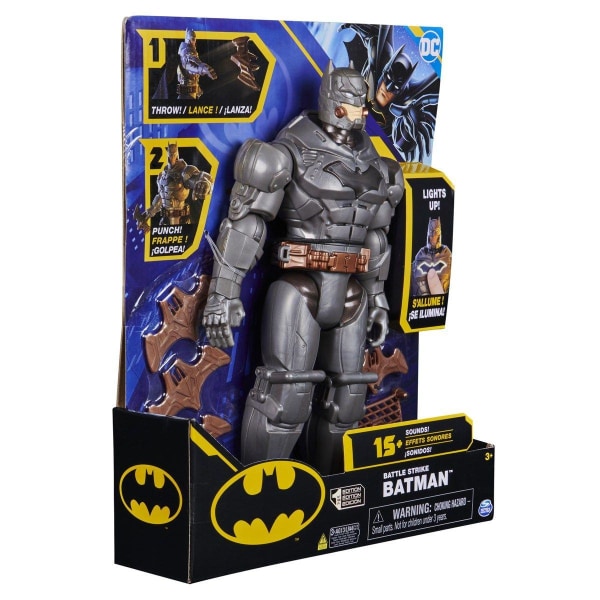 Batman Battle Strike Figur med ljud 30cm multifärg