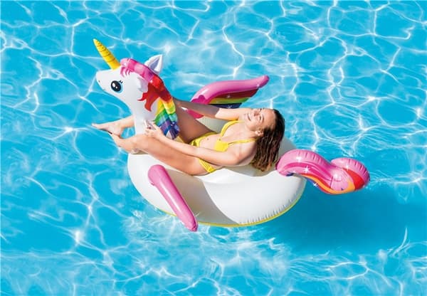 INTEX Unicorn Ride-on