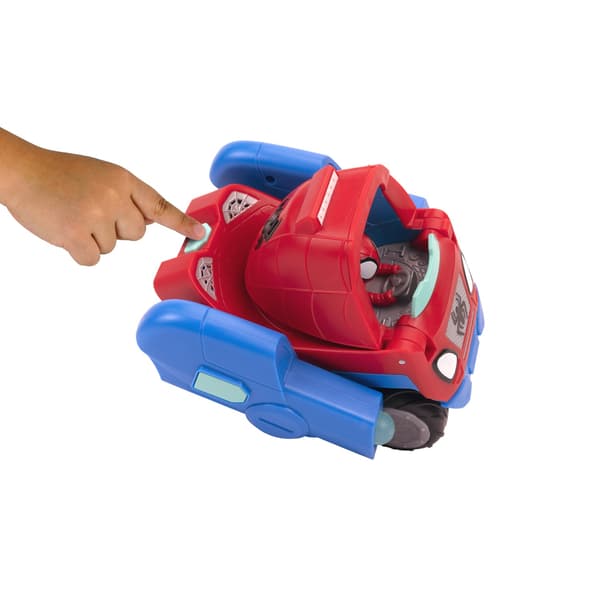 Spidey Transforming Web-Wave Cruiser