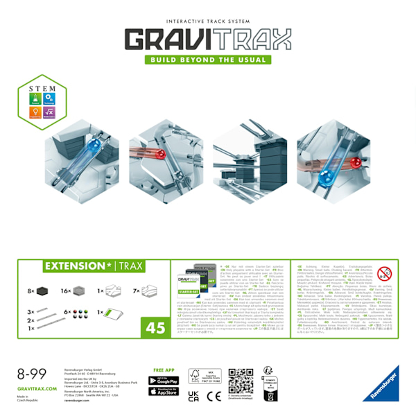 GraviTrax Extension Trax multifärg