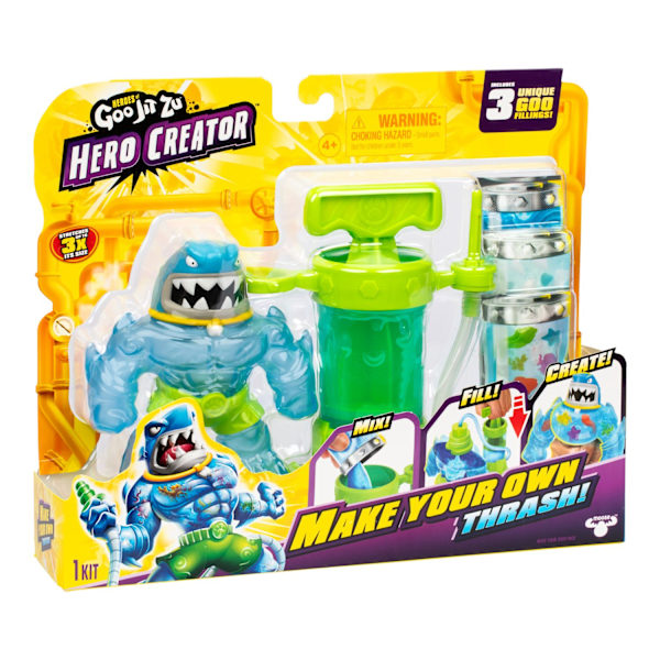 Goo Jit Zu Hero Creator Trash multifärg