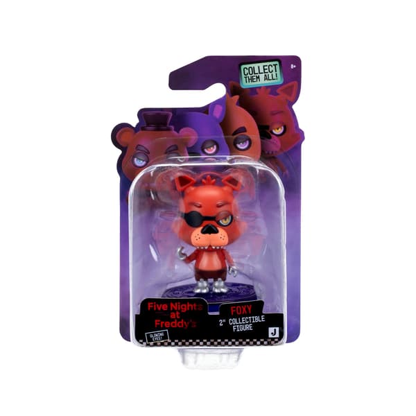 Five Nights at Freddys 2" Samlarfigur Foxy multifärg