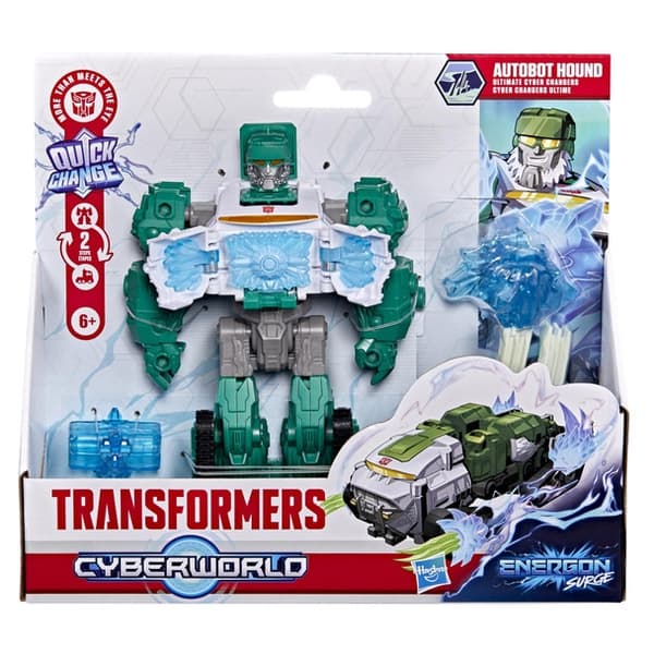 Transformers Cyberworld Ultimate Cyber changer Autobot Hound multifärg
