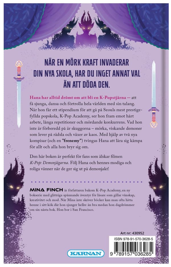 K-Pop Academy Skuggornas Scen Bok 1 multifärg