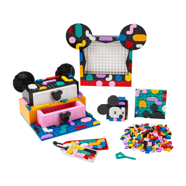 LEGO® DOTS Disney Musse Pigg och Mimmi Pigg Skolpyssellåda 41964 multifärg