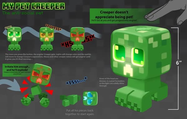 Minecraft My Pet Creeper