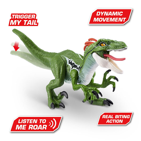 Robo Alive Dino Action Raptor multifärg