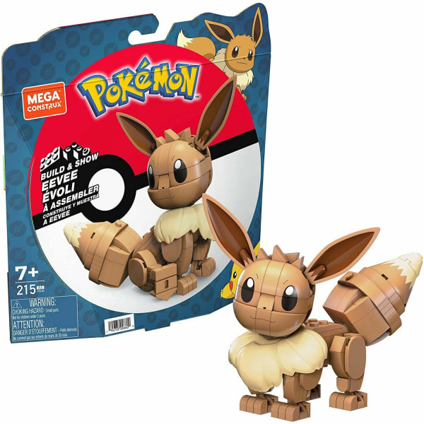 Pokémon Mega Bloks Construx Eevee multifärg