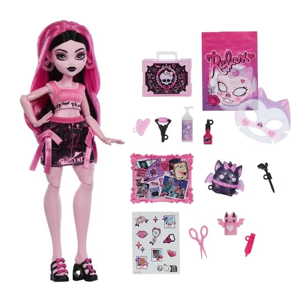 Monster High Self-Scare Secrets Draculaura multifärg