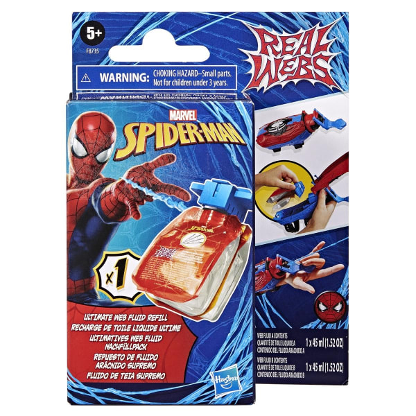 Spiderman Real Webs Ultimate Web Fluid Refill multifärg