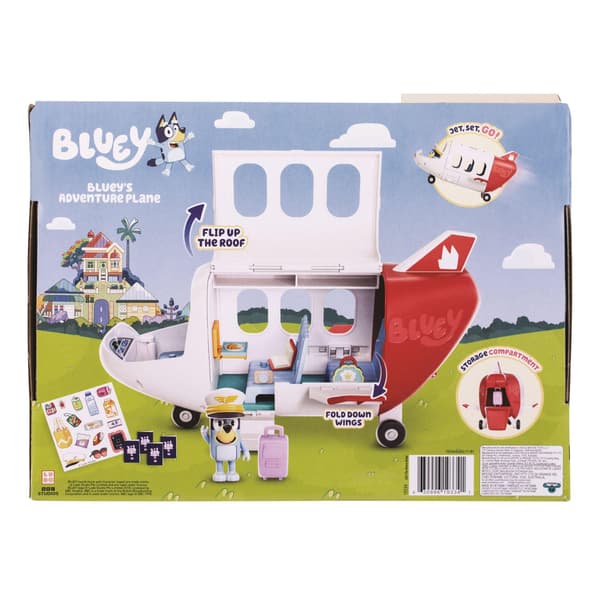 Bluey Adventure Flygplan multifärg