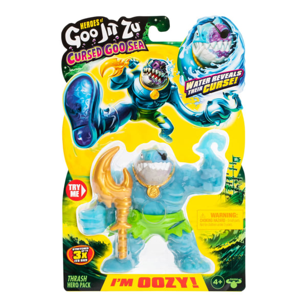 Goo Jit Zu Cursed Goo Sea Hero Pack Trash multifärg