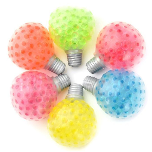 Klämboll Glödlampa 7cm Grön Grön