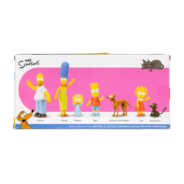 The Simpsons Family Multipack Figurer 6cm multifärg