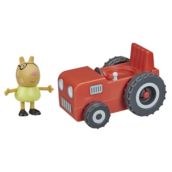 Greta Gris Fordon med figur Traktor multifärg