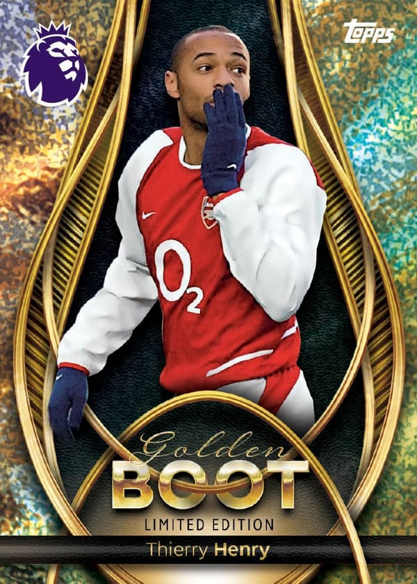 Topps Premier League Golden Boot Tin W2 multifärg