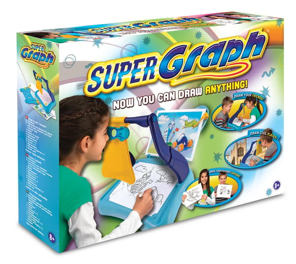 Supergraph Ritbord multifärg