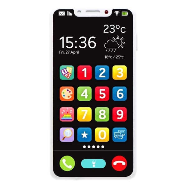 Happy Baby My First Smartphone Svart