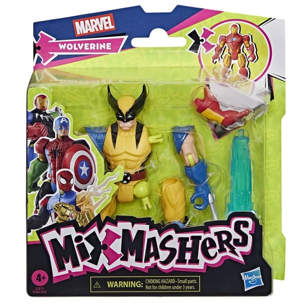 Marvel MixMashers Wolverine Figur multifärg