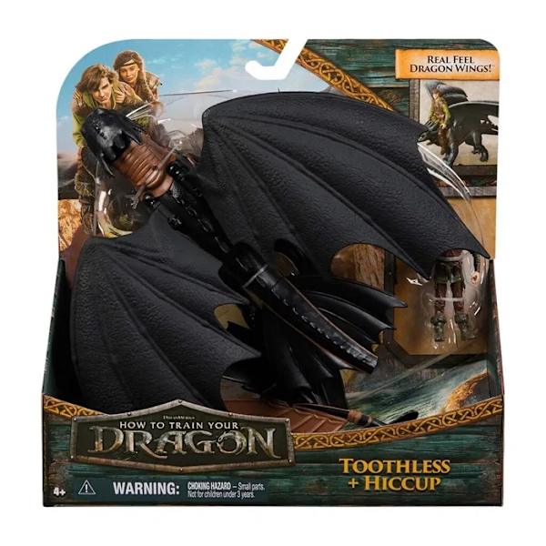 Dragons Toothless & Hiccup multifärg
