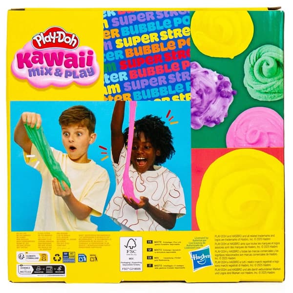 Play-Doh Kawaii Mix & Play 4-pack multifärg