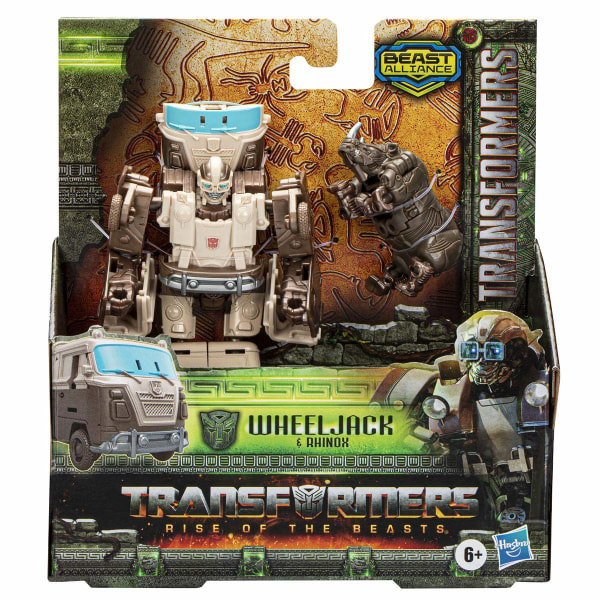 Transformers Beast Weaponizor 2-pack Wheeljack & Rhinox MultiColor
