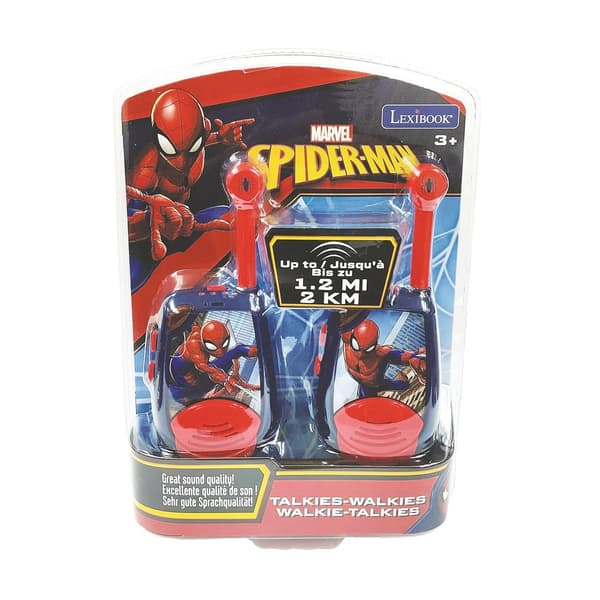 Spiderman Wakie-Talkies 4km multifärg