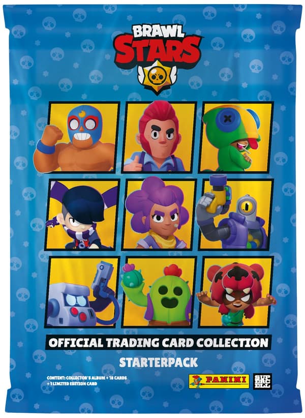 Brawl Stars Samlarbilder Starter Pack multifärg