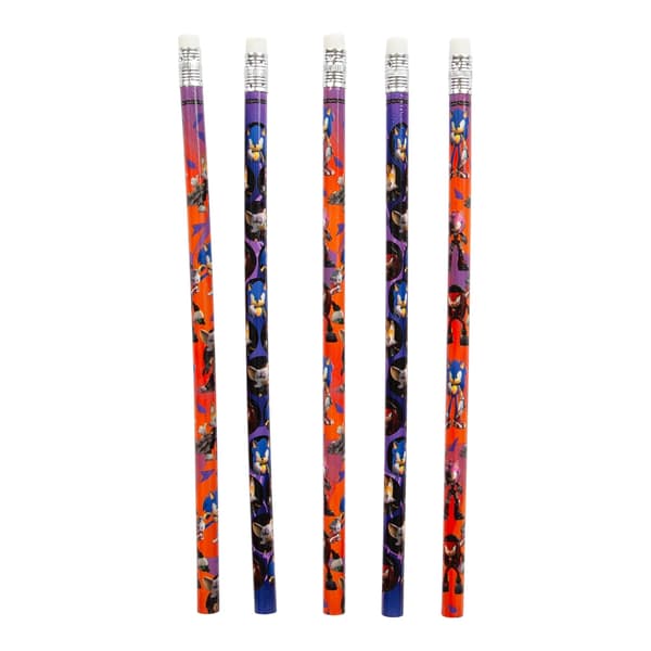 Sonic Blyertspennor 6-pack multifärg
