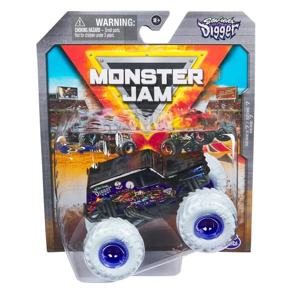 Monster Jam 1:64 S7 Son-Uva Digger MultiColor