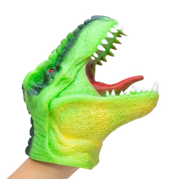 Schylling Dinosaurie Handdocka Grön multifärg