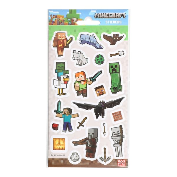 Minecraft Stickers multifärg