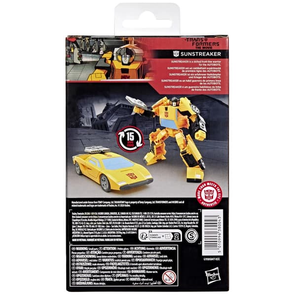 Transformers Studio Series Deluxe Class Sunstreaker multifärg