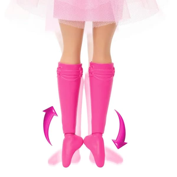 Barbie Nutcracker Ballerina Docka Rosa hår Daisy