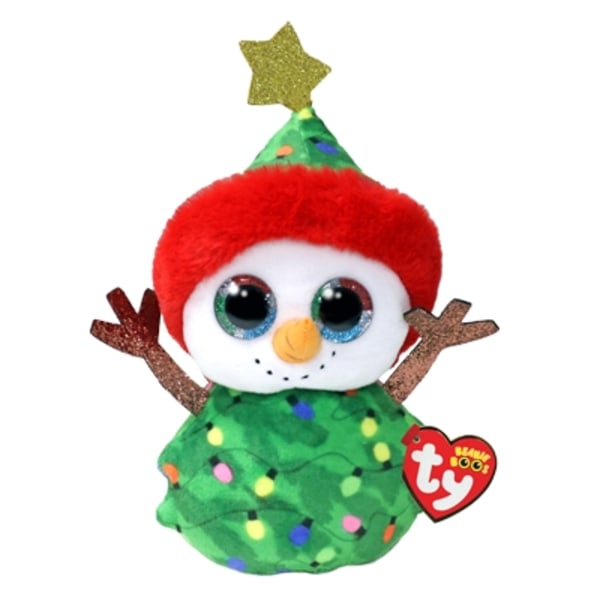 TY Beanie Boos Christmas Garland Snögubbe Reg multifärg
