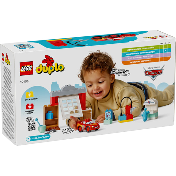 LEGO® DUPLO McQueens besök i Docs garage 10456