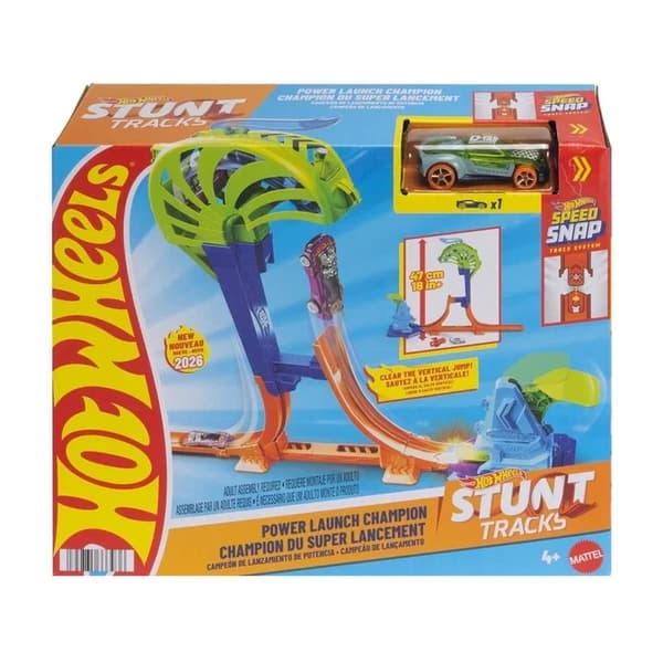 Hot Wheels Power Launch Champion multifärg