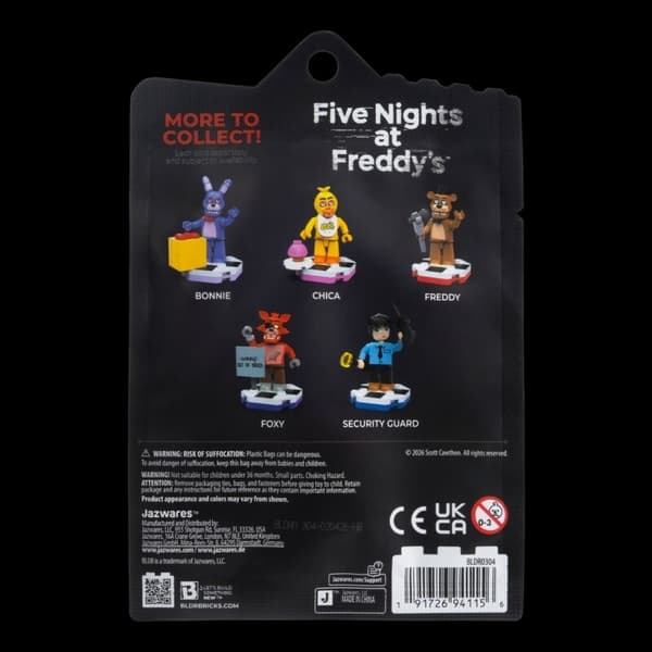 BLDR Five Night at Freddy's Mystery Minifigure multifärg