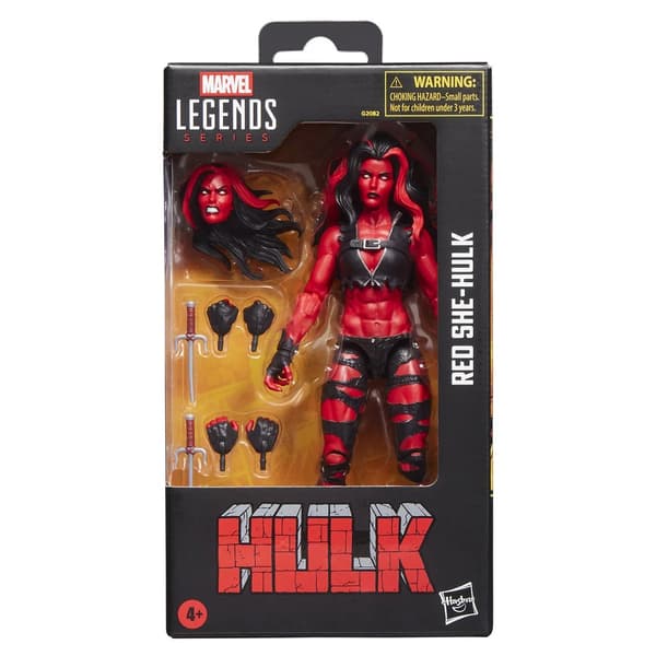 Marvel Legends Series Figur Red She-Hulk multifärg
