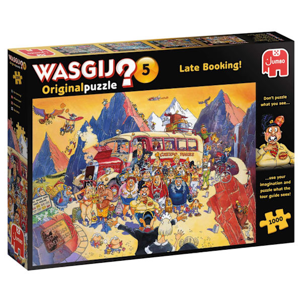 Wasgij Original 5 Late Booking! Pussel 1000 bitar multifärg