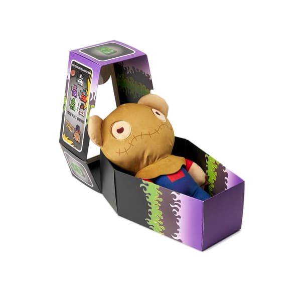 Deddy Bears Coffin S5 30cm Edgar Allen Crow multifärg
