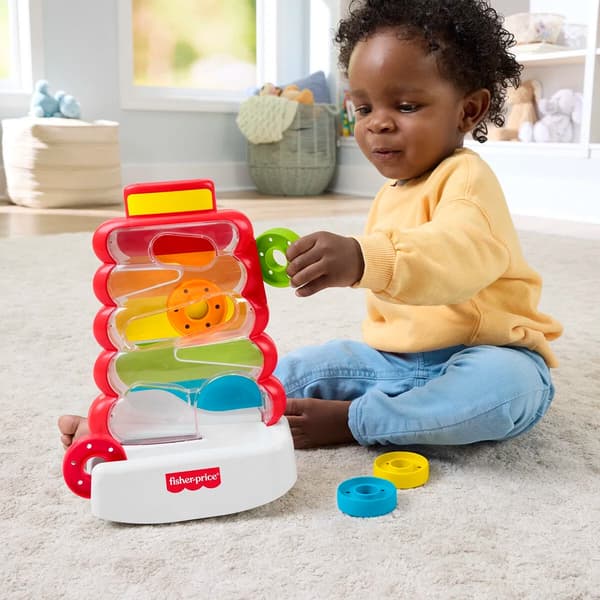 Fisher-Price Drop Rock-a-Stack multifärg