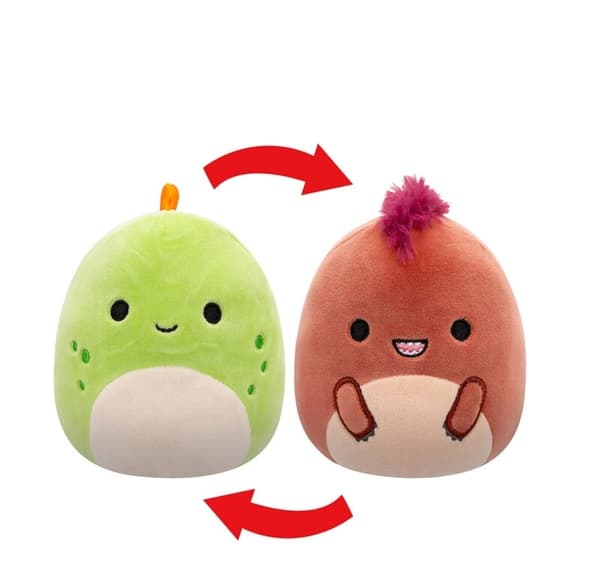 Squishmallows Flip A Mallows Seanster & Kelly multifärg